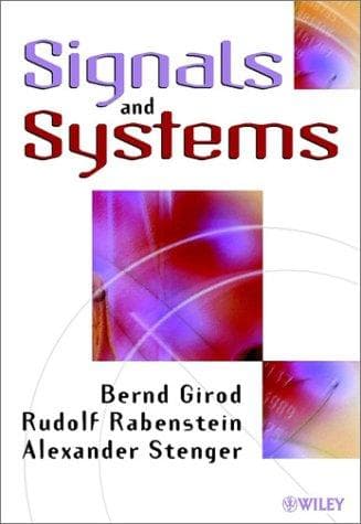 Tapa de Signals and Systems