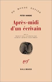 Tapa de Après-midi d'un écrivain