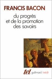 Tapa de Du progrès et de la promotion des savoirs, 1605