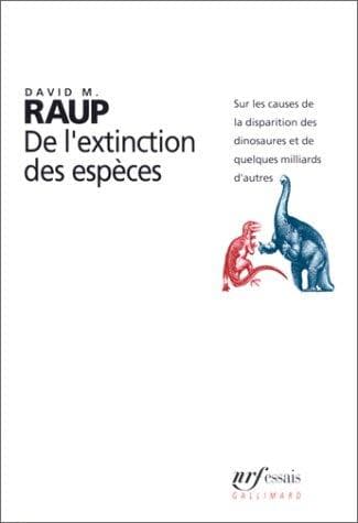 Tapa de De l'extinction des espèces