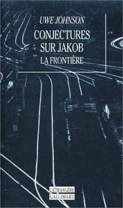 Tapa de Conjectures sur Jakob