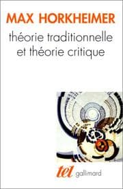 Tapa de Théorie traditionnelle et théorie critique