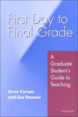 Tapa de First day to final grade