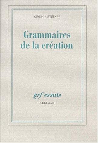Tapa de Grammaires de la création