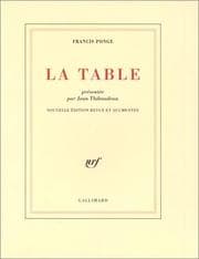 Tapa de La Table