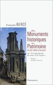 Tapa de Des monuments historiques au patrimoine du dix-huitième siècle