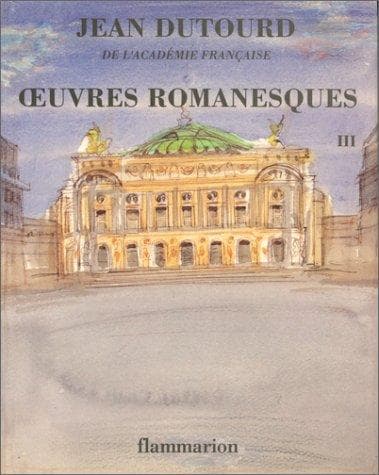 Tapa de Oeuvres romanesques
