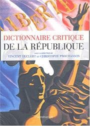 Tapa de Dictionnaire critique de la République
