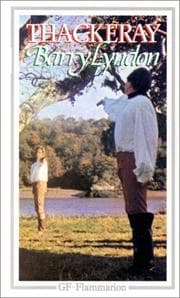 Tapa de Mémoires de Barry Lyndon du royaume d'Irlande contenant le récit de ses aventures extraordinaires..
