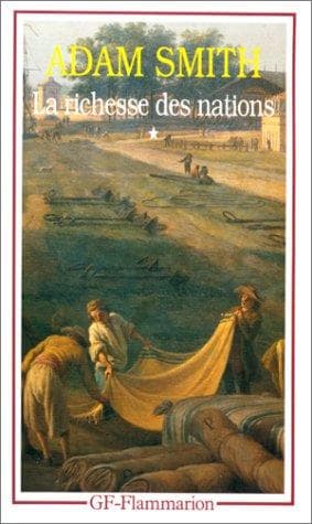 Tapa de La Richesse des nations. Tome I