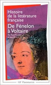 Tapa de Histoire de la littérature française. De Fénelon à Voltaire
