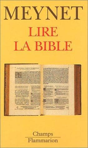 Tapa de Lire la Bible