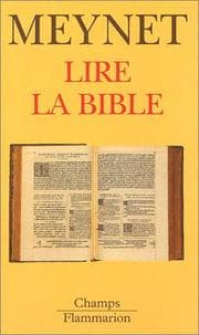 Tapa de Lire la Bible