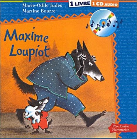Tapa de Maxime Loupiot (1 livre + 1 CD audio)