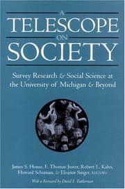 Tapa de A Telescope on Society
