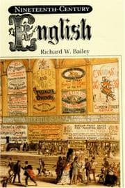 Tapa de Nineteenth-century English