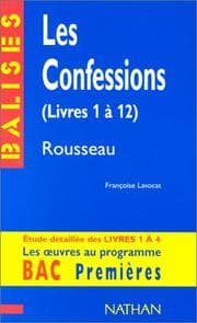 Tapa de Les Confessions de Jean-Jacques Rousseau, livres 1 à 12