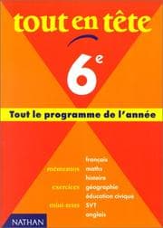Tapa de Tout en tête - 6e