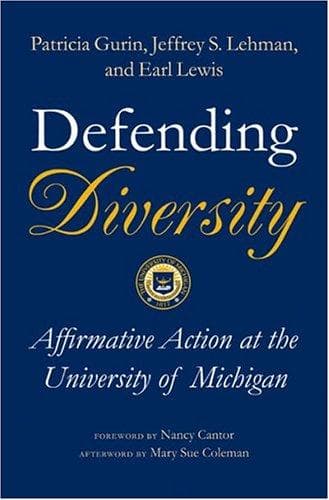 Tapa de Defending diversity