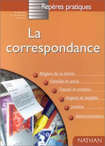 Tapa de La correspondance