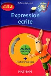 Tapa de Expression écrite CE2, cahier d'exercices (1 CD-Rom inclus)