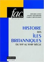 Tapa de Histoire des îles britanniques du XVIe au XVIIIe siècles