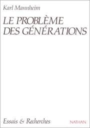 Tapa de Le problème des générations