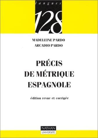 Tapa de Précis de métrique espagnole