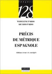 Tapa de Précis de métrique espagnole