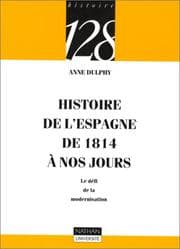 Tapa de Histoire de l'Espagne de 1814 à nos jours