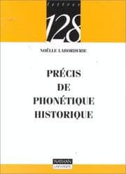 Tapa de Précis de phonétique historique