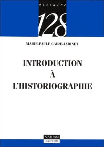 Tapa de Introduction à la historiographie