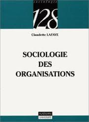 Tapa de La sociologie des organisations