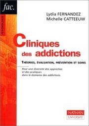Tapa de Cliniques des addictions theories évaluation prevention et soins