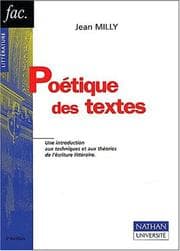 Tapa de Poétique des textes