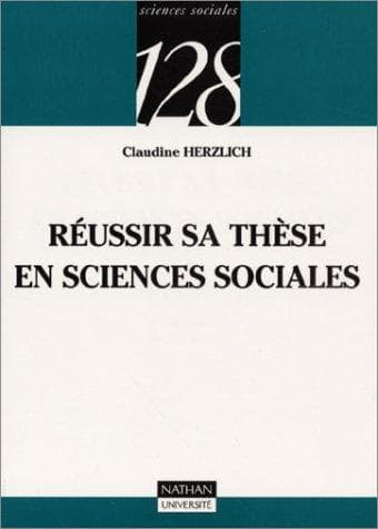 Tapa de Réussir sa thèse en sciences sociales