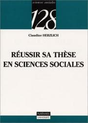 Tapa de Réussir sa thèse en sciences sociales