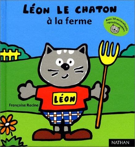 Tapa de Léon le chaton à la ferme