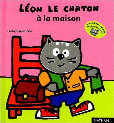 Tapa de Léon le chaton à la maison