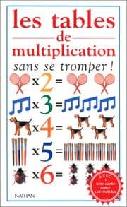 Tapa de Les Tables de multiplication sans se tromper, avec auto-correctrice