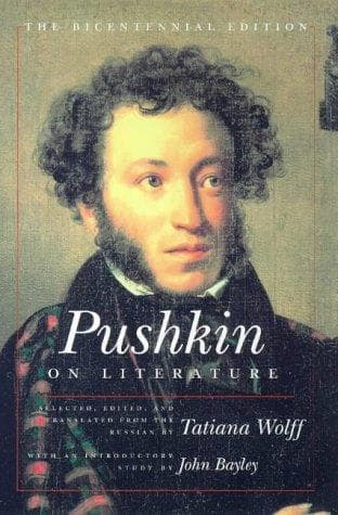 Tapa de Pushkin on literature