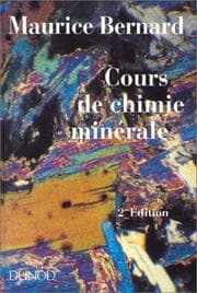 Tapa de Cours de chimie minérale