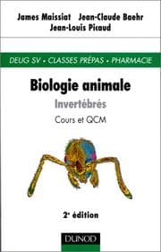 Tapa de Biologie animale des invertébrés