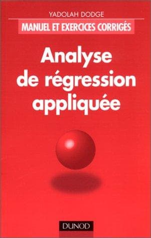 Tapa de Analyse de régression appliquée