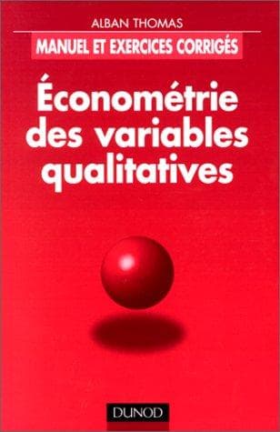 Tapa de Econométrie des variables qualitatives
