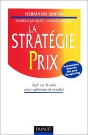 Tapa de La stratégie prix