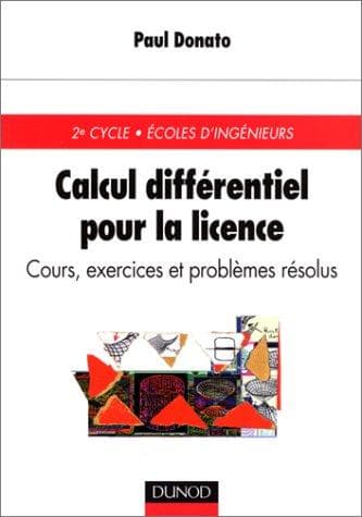 Tapa de Calcul différentiel pour la licence