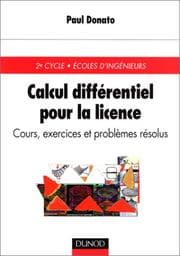 Tapa de Calcul différentiel pour la licence