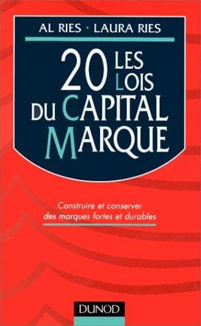 Tapa de Les 20 lois du capital marque