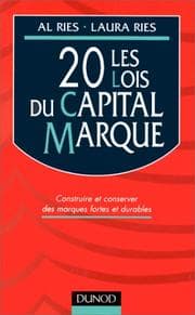 Tapa de Les 20 lois du capital marque